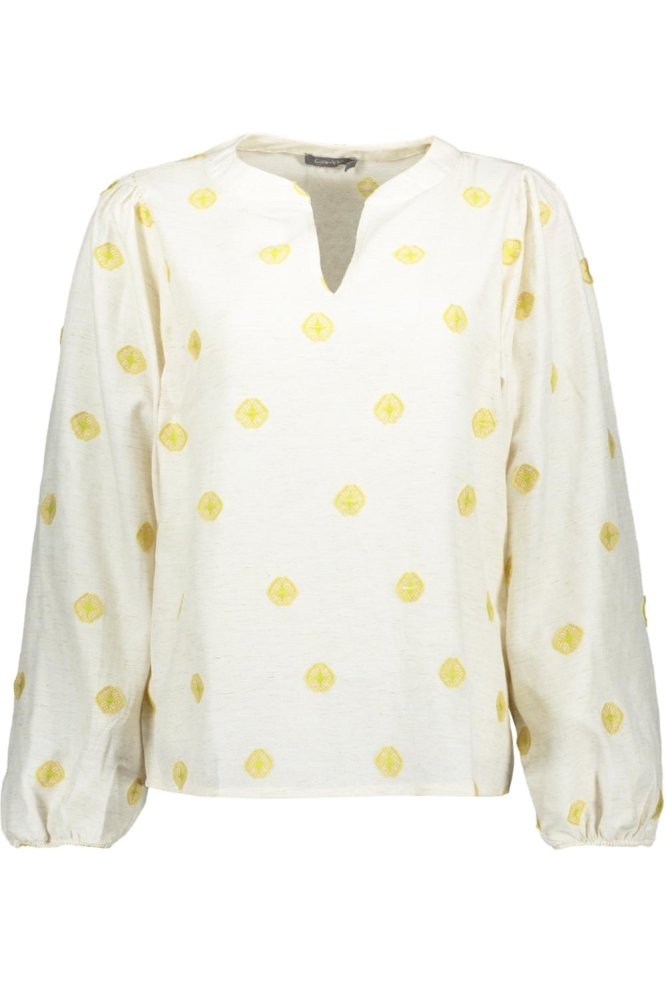 TOP INGEWEVEN AXTEK DETAIL 53244 20 Sand/Lime